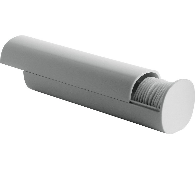 Hållare för bomullspads BIRILLO 24 cm, vit, Alessi
