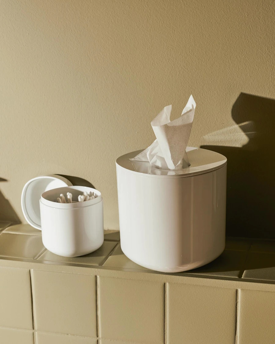 Näsdukshållare BIRILLO, vit, Alessi