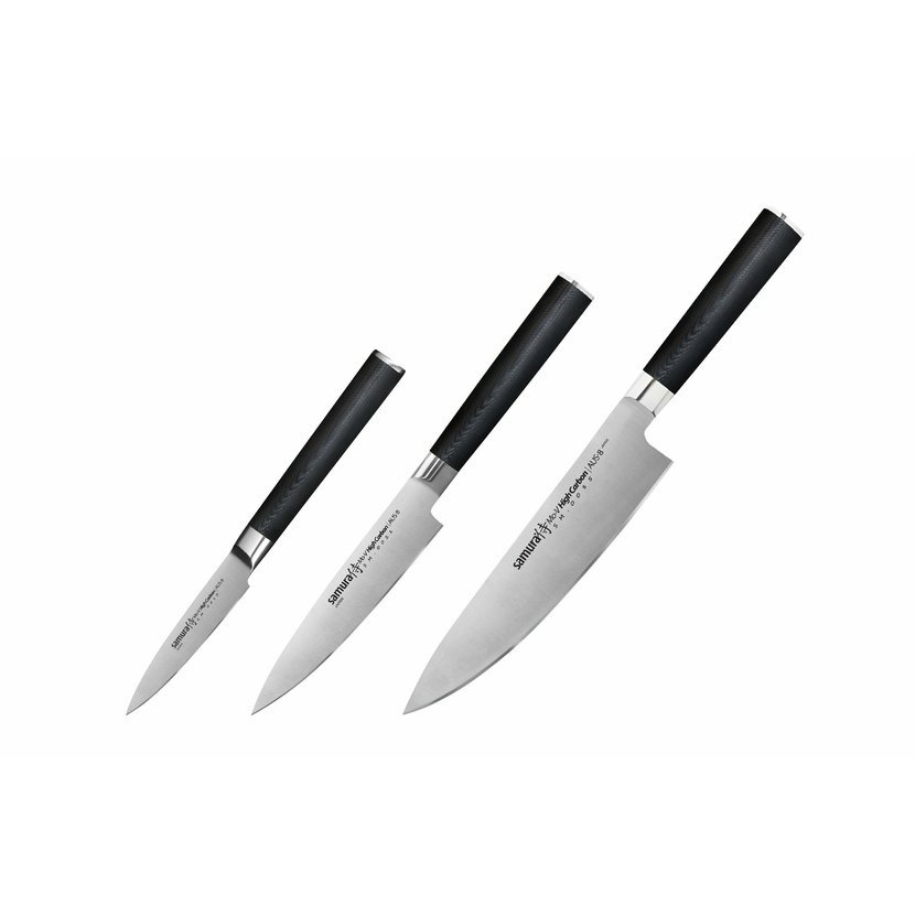 Knivset MO-V, 3 st, Samura