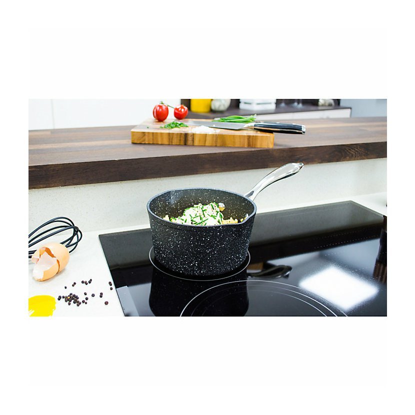 Kastrull NEVERSTICK2 20 cm, 2 l, med lock, aluminium, Eaziglide