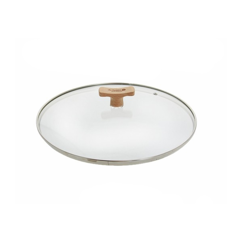 Gryt/pannlock 20 cm, med trähandtag, de Buyer