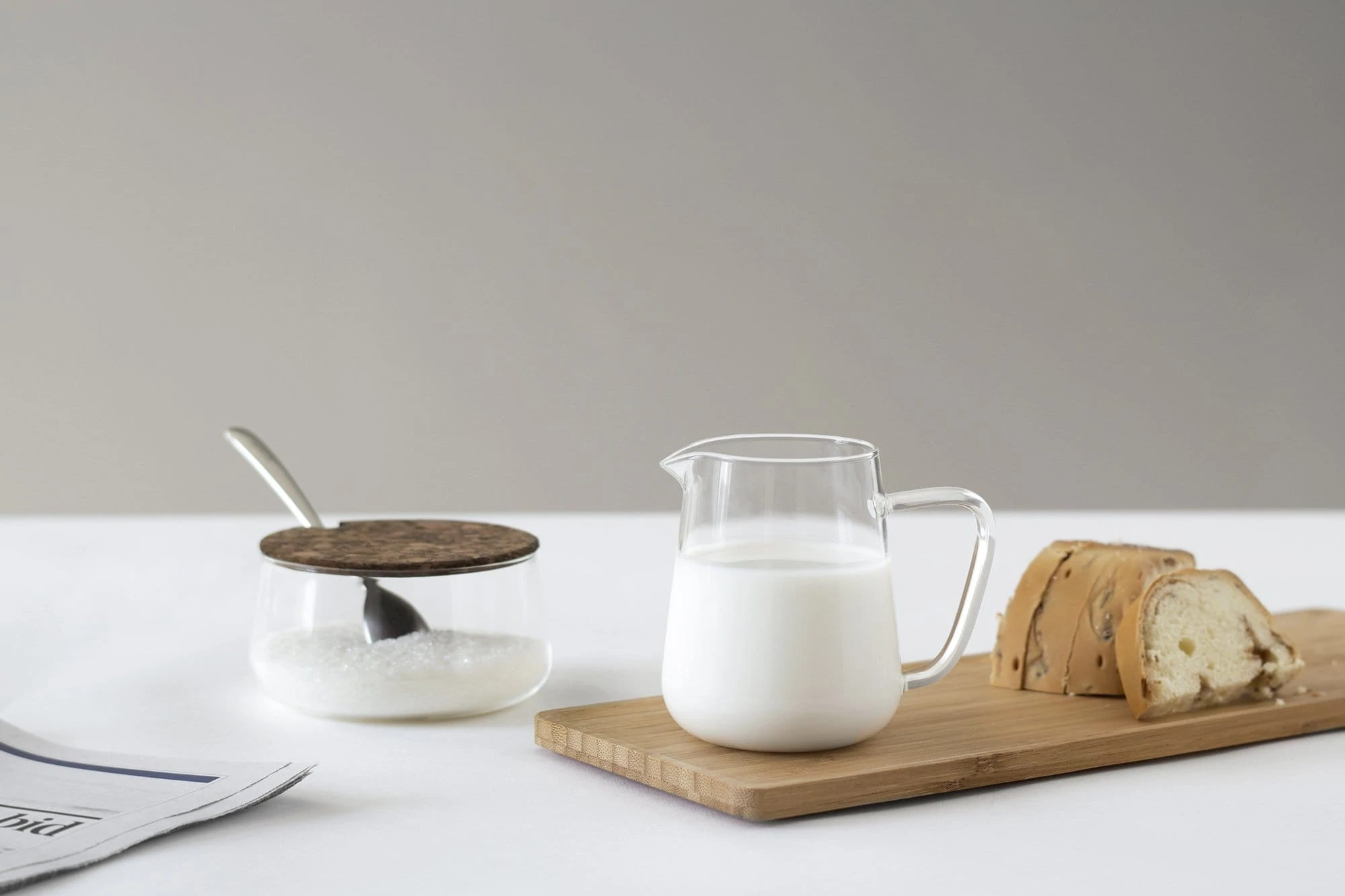 Grädde och socker-set CLASSIC, glas, Viva Scandinavia