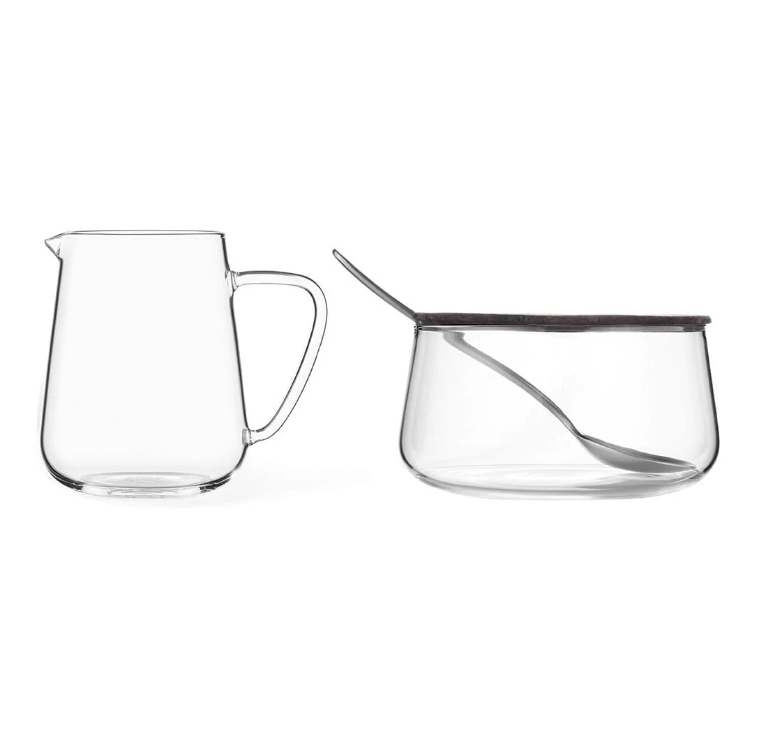 Grädde och socker-set CLASSIC, glas, Viva Scandinavia
