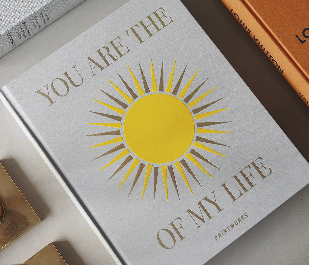 Fotoalbum YOU ARE SUNSHINE, grå, Printworks