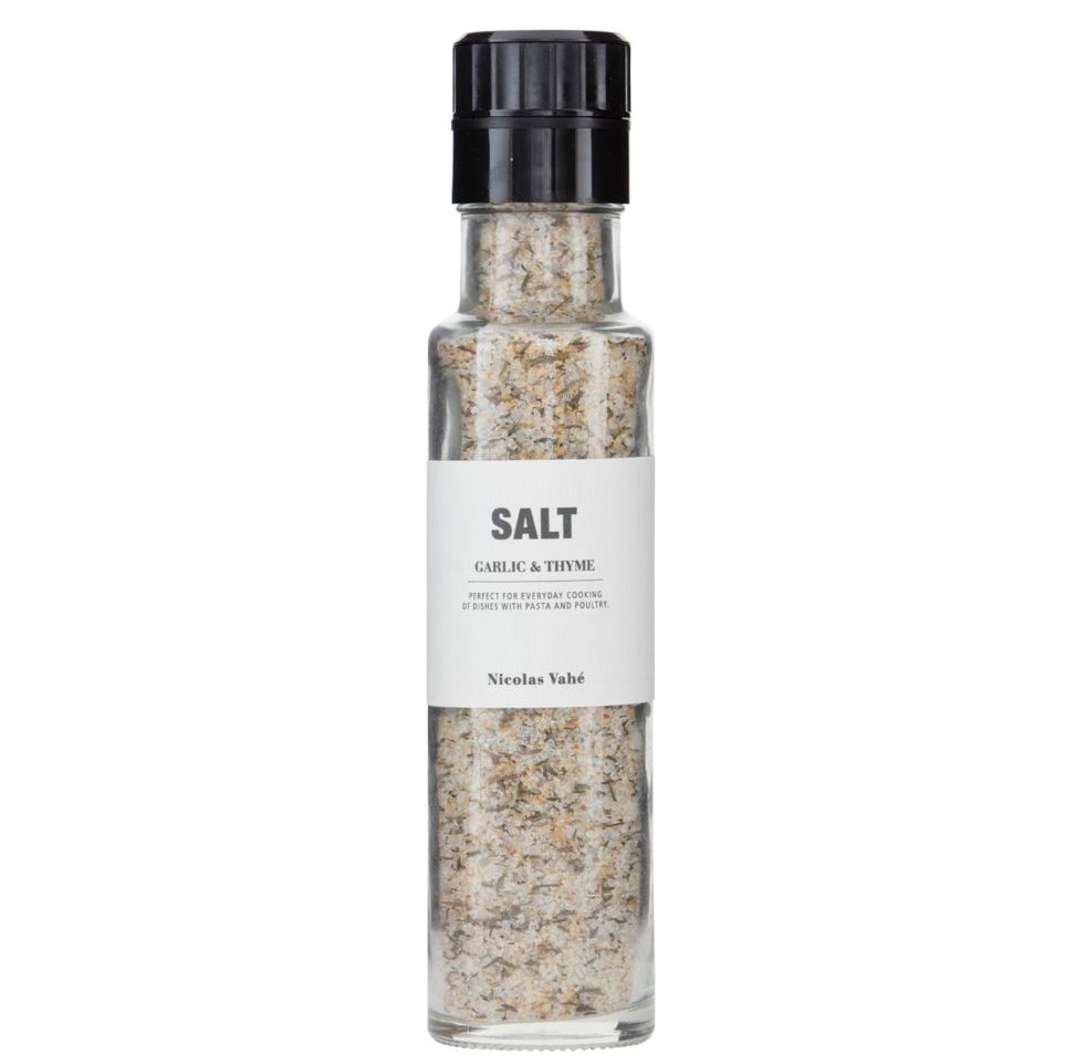 Vitlök och timjansalt 300 g, Nicolas Vahé