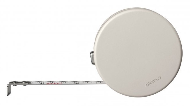 Måttband GENTS 3 m, gräddvit, Blomus