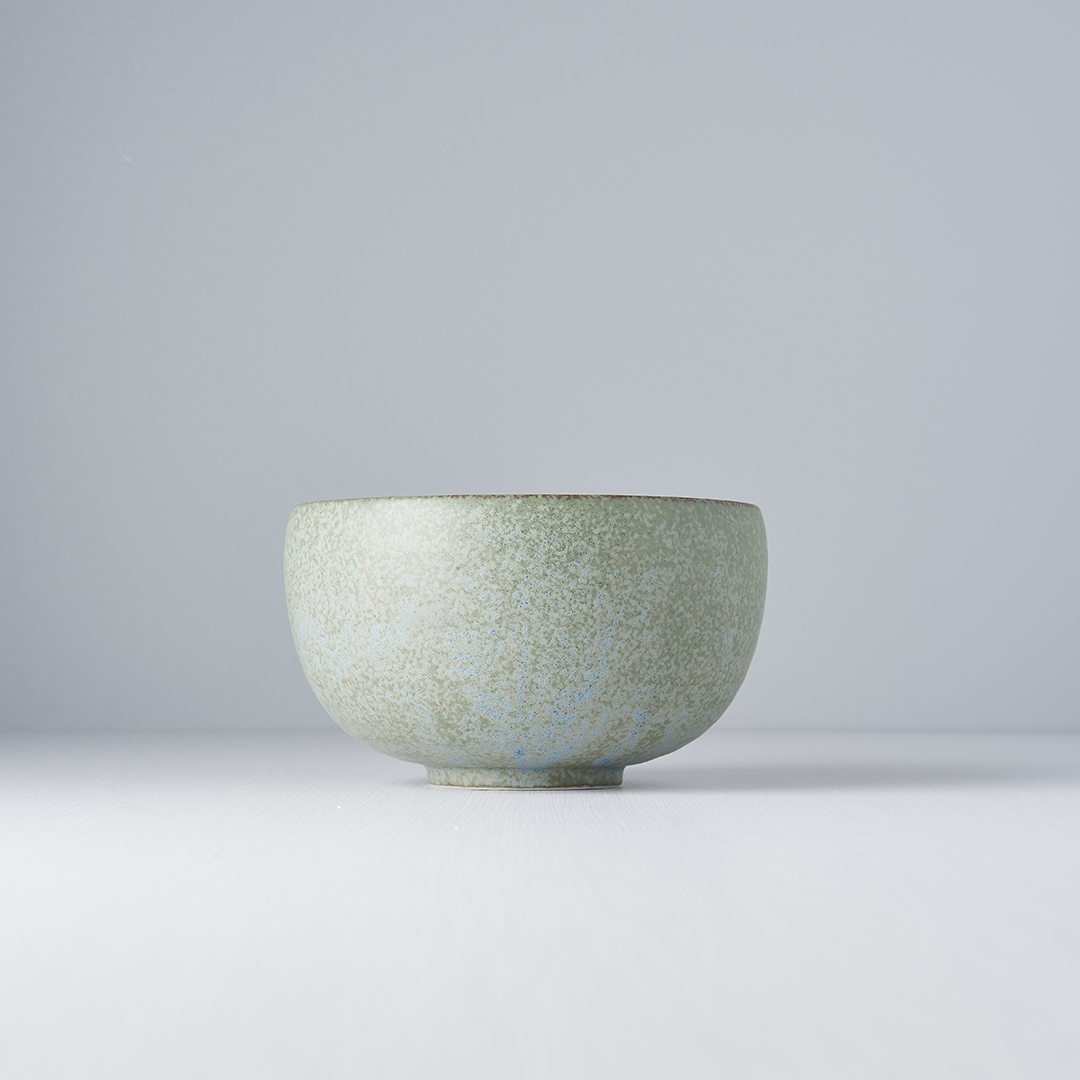 Liten skål GREEN FADE 15,5 cm, 800 ml, grön, keramik, MIJ