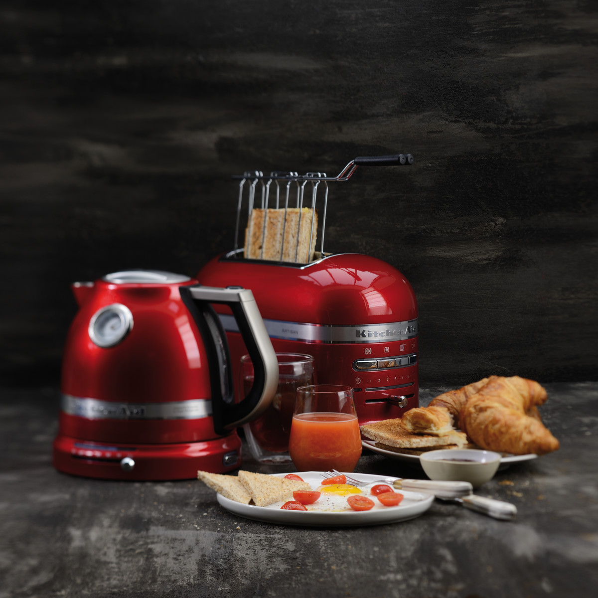 Brödrost ARTISAN 5KMT2204, 2 skivor, royal grå, KitchenAid