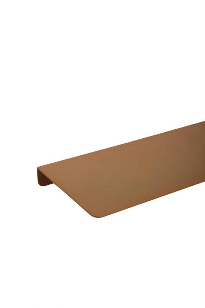Hylla FOLD 50 cm, brun, järn, Hübsch