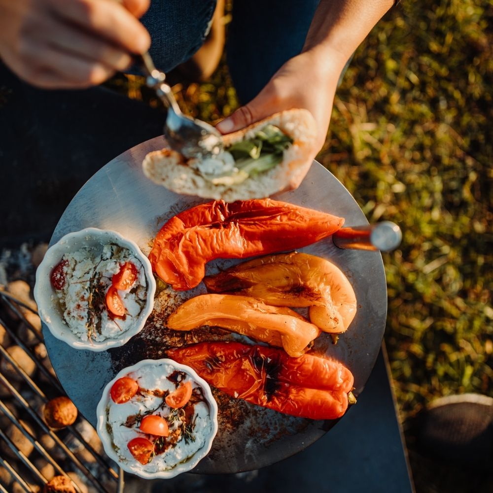 Grillplåt för TRIPLE eldstad, Höfats