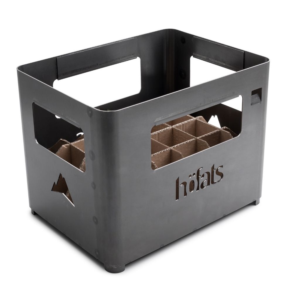 Eldstad och ölback 2in1 BEER BOX 38 × 28 × 30 cm, Höfats