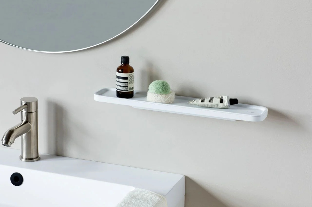 Duschhylla MINDSET 42 cm, vit, Brabantia