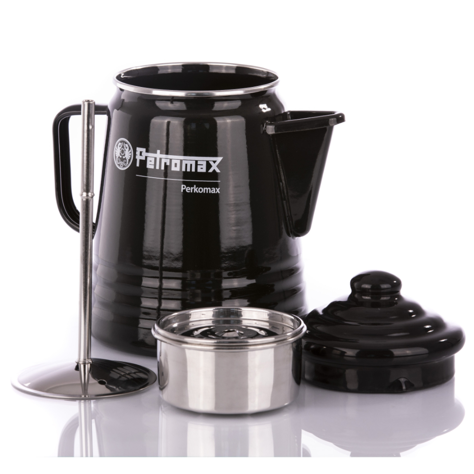 Utomhusvattenkokare PERKOMAX, svart, Petromax