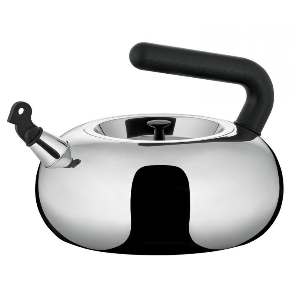 Vattenkokare för spihäll BULBUL, silver, Alessi