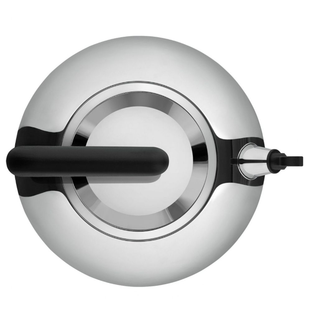 Vattenkokare för spihäll BULBUL, silver, Alessi