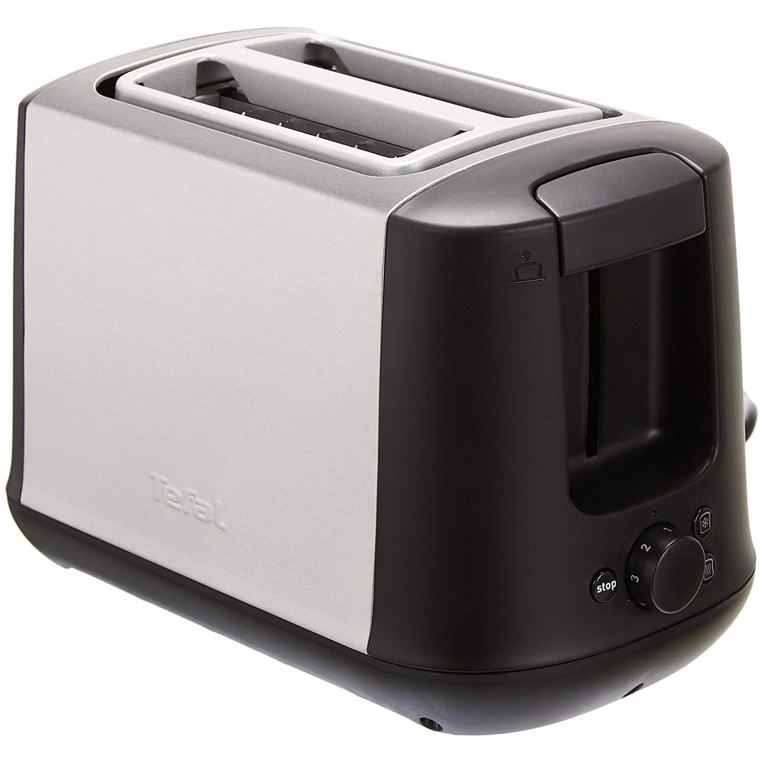 Brödrost CONFIDENCE TT340830, 2 skivor, silver, Tefal