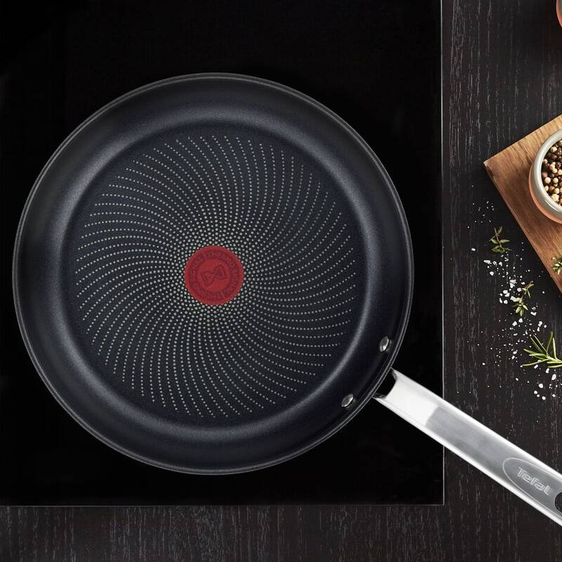 Non-stick stekpanna INTUITION B8170644 28 cm, rostfritt stål, Tefal