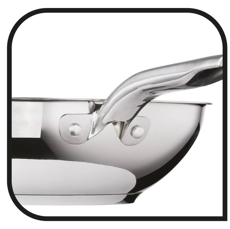 Non-stick stekpanna INTUITION B8170644 28 cm, rostfritt stål, Tefal