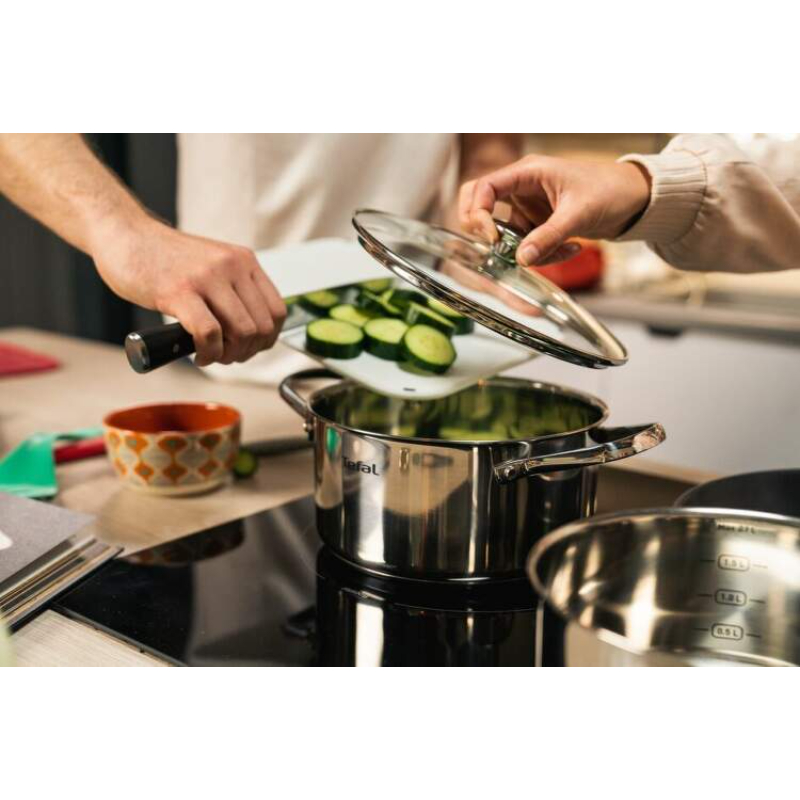 Kastrullset COOK EAT B921SA55, 10 st, Tefal