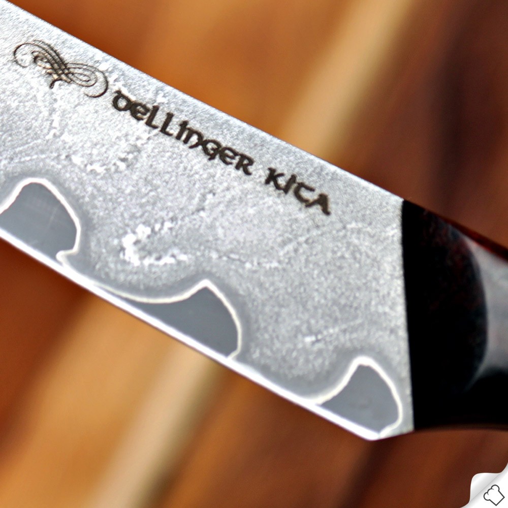 Kockkniv KITA NORTH DAMASCUS 22,5 cm, Dellinger