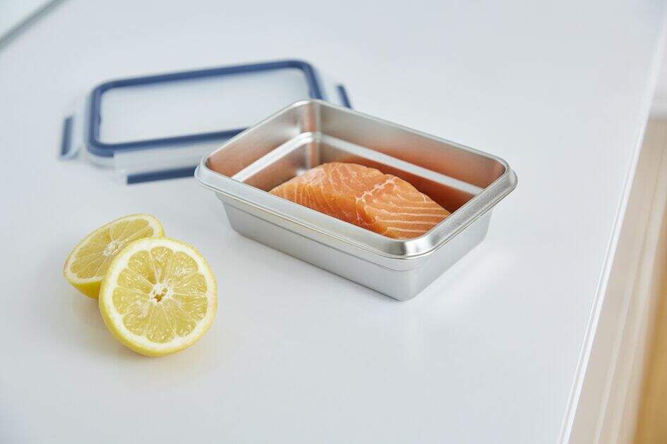 Matförvaringsbehållare MASTERSEAL STAINLESS STEEL N1150510 1,2 l, Tefal