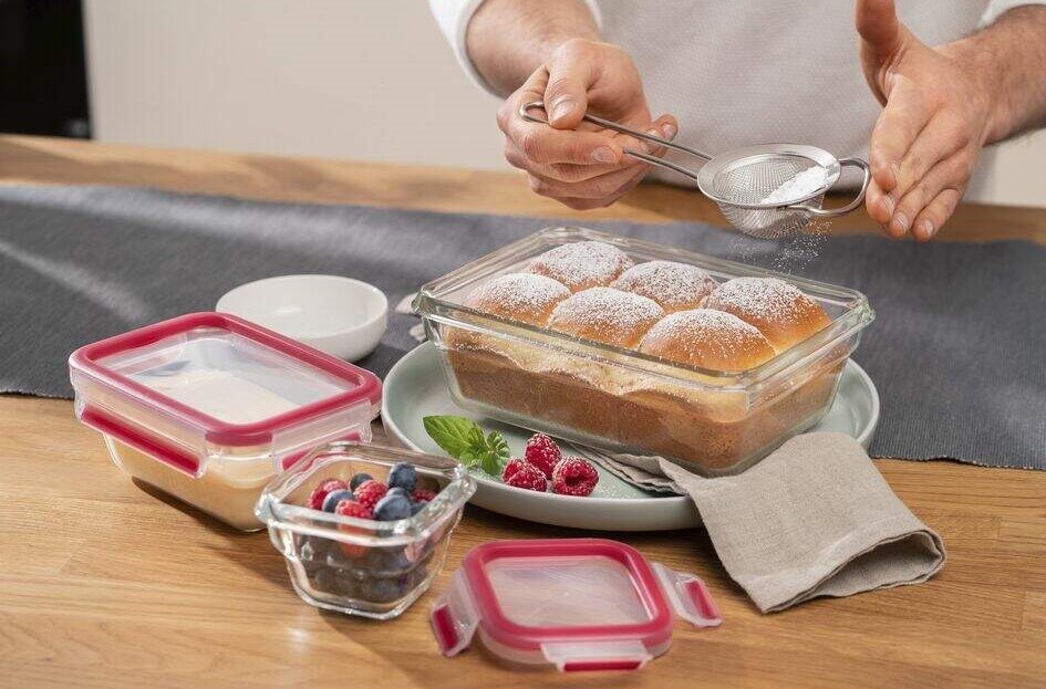 Matförvaringsbehållare MASTER SEAL GLASS N1040510 450 ml, Tefal