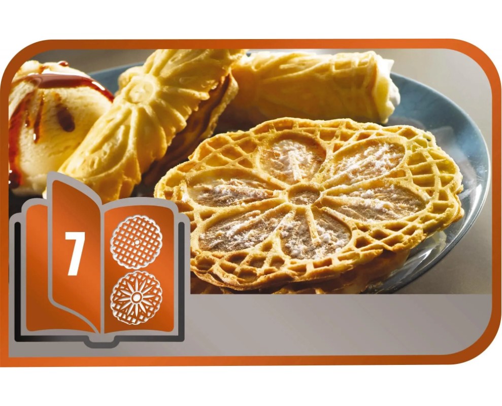 Våffelplatta SNACK COLLECTION XA800712, 2 st, Tefal