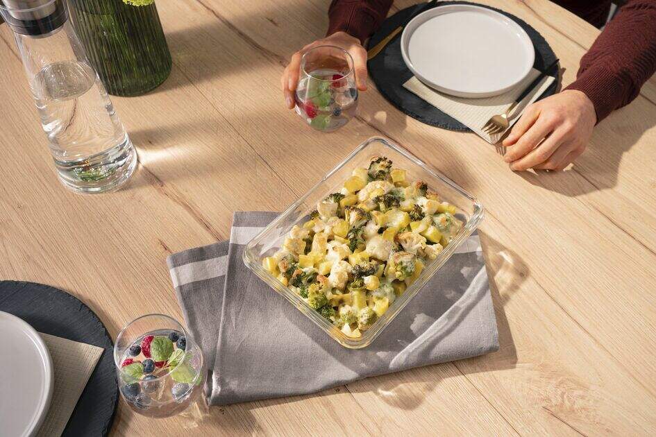 Matförvaringsbehållare MASTER SEAL GLASS N1041010 1,3 l, Tefal