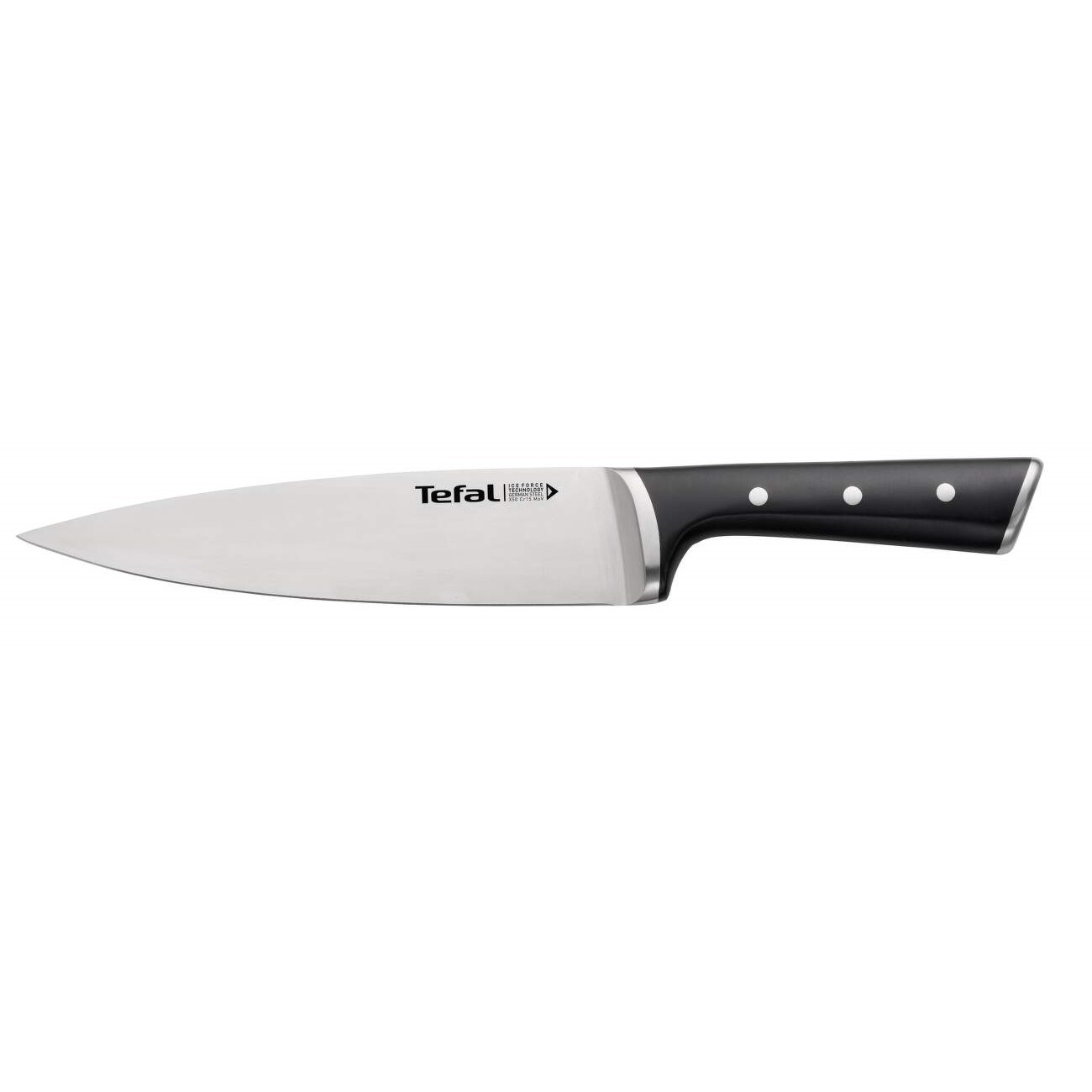 Kockkniv CHEF ICE FORCE K2320214 20 cm, rostfritt stål, Tefal