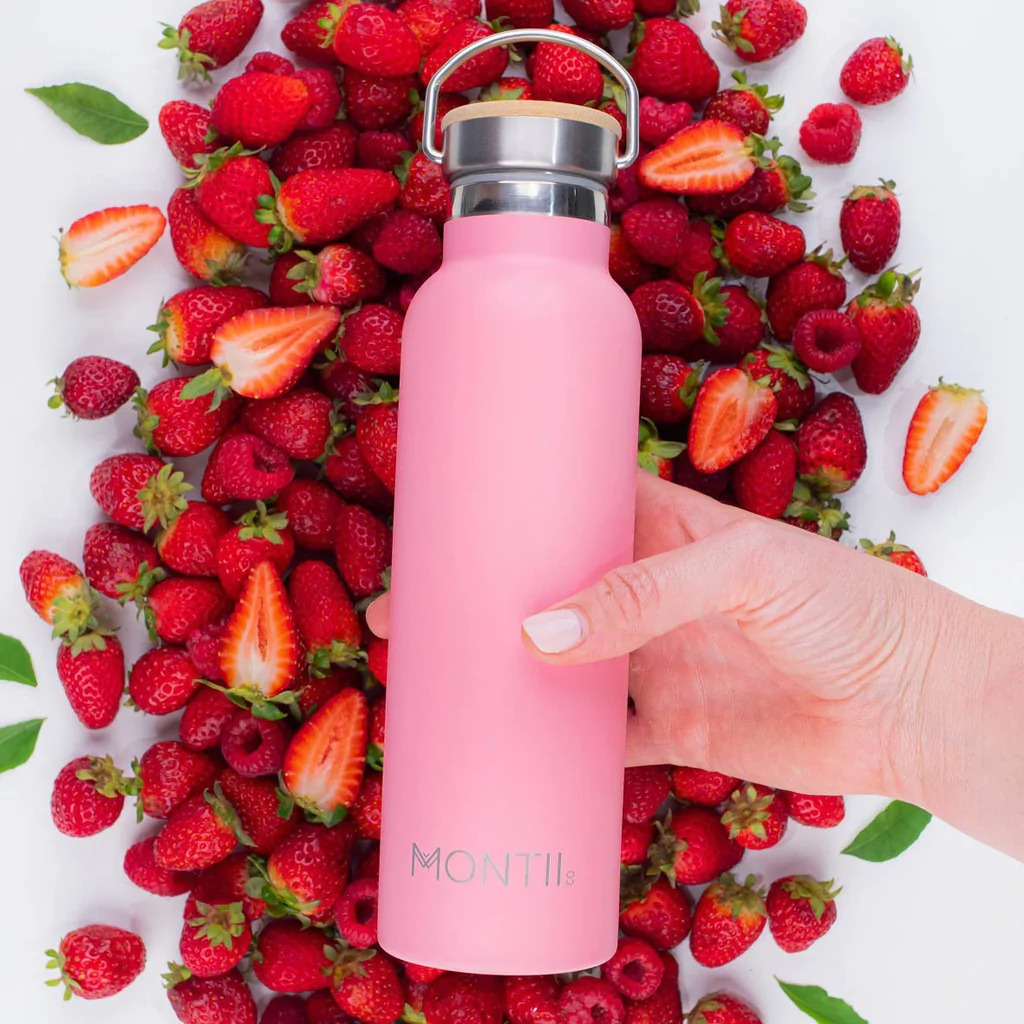 Termos MONTII ORIGINAL, 600 ml, jordgubb, Yumbox