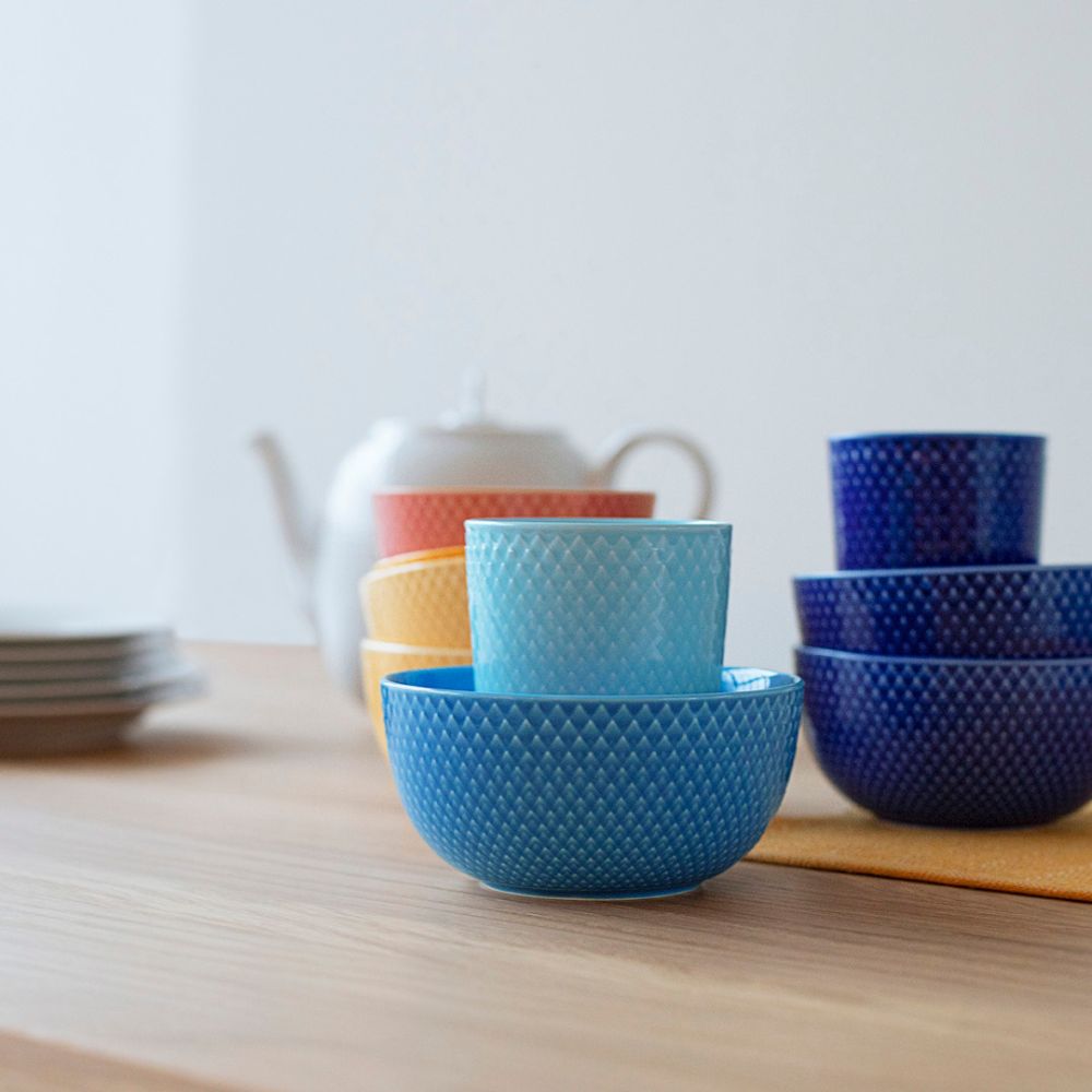Serveringsskål RHOMBE 13 cm, mörkblå, Lyngby