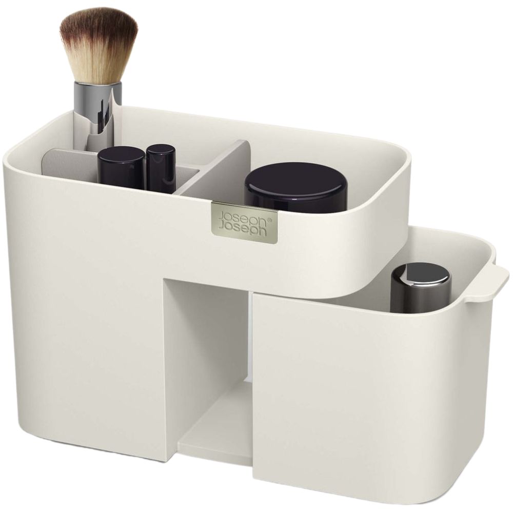 Sminkförvaring VIVA 75003 12 x 17 cm, beige, med låda, Joseph Joseph