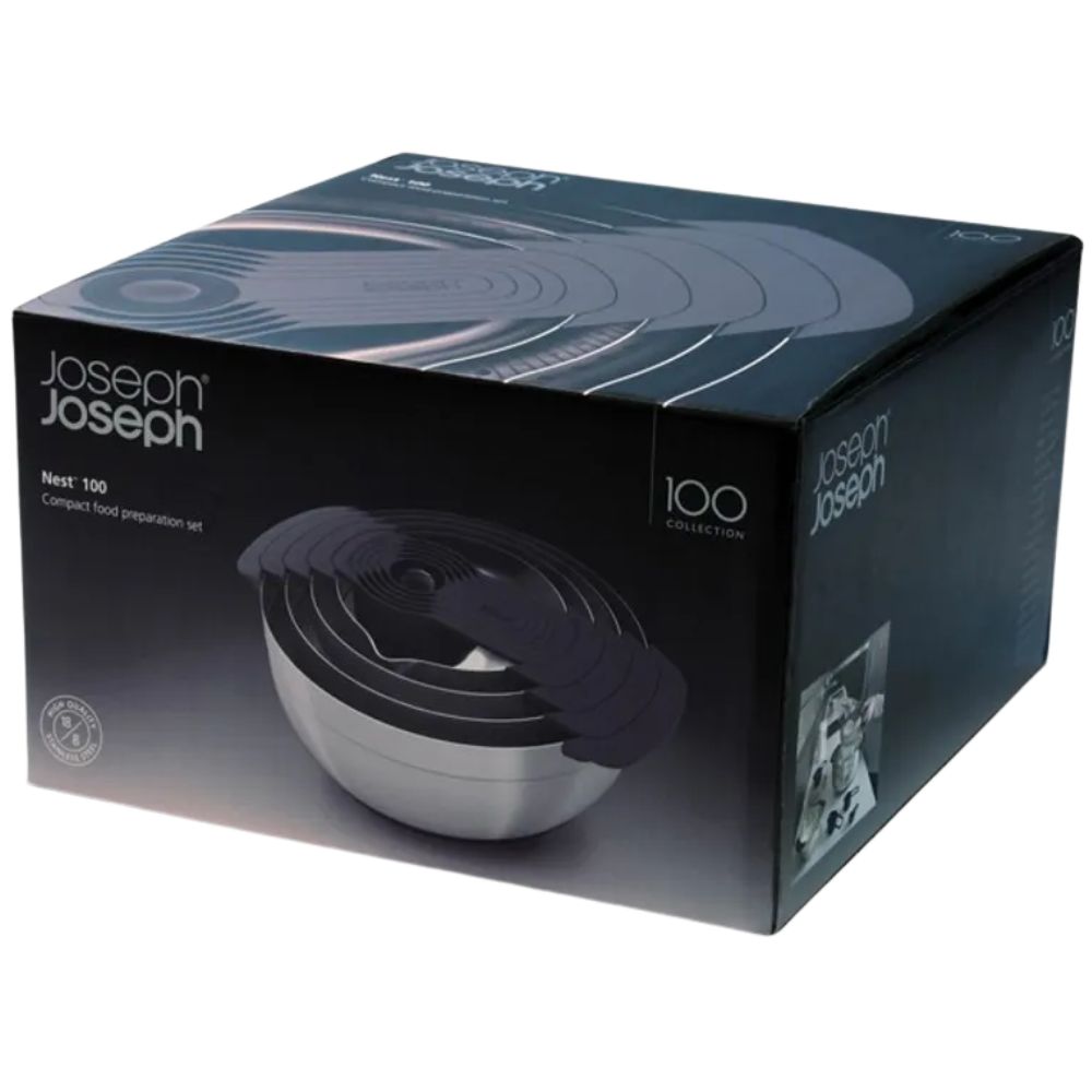 Köksskålsset NEST 100 COLLECTION 95032, 9 st, rostfritt stål, Joseph Joseph
