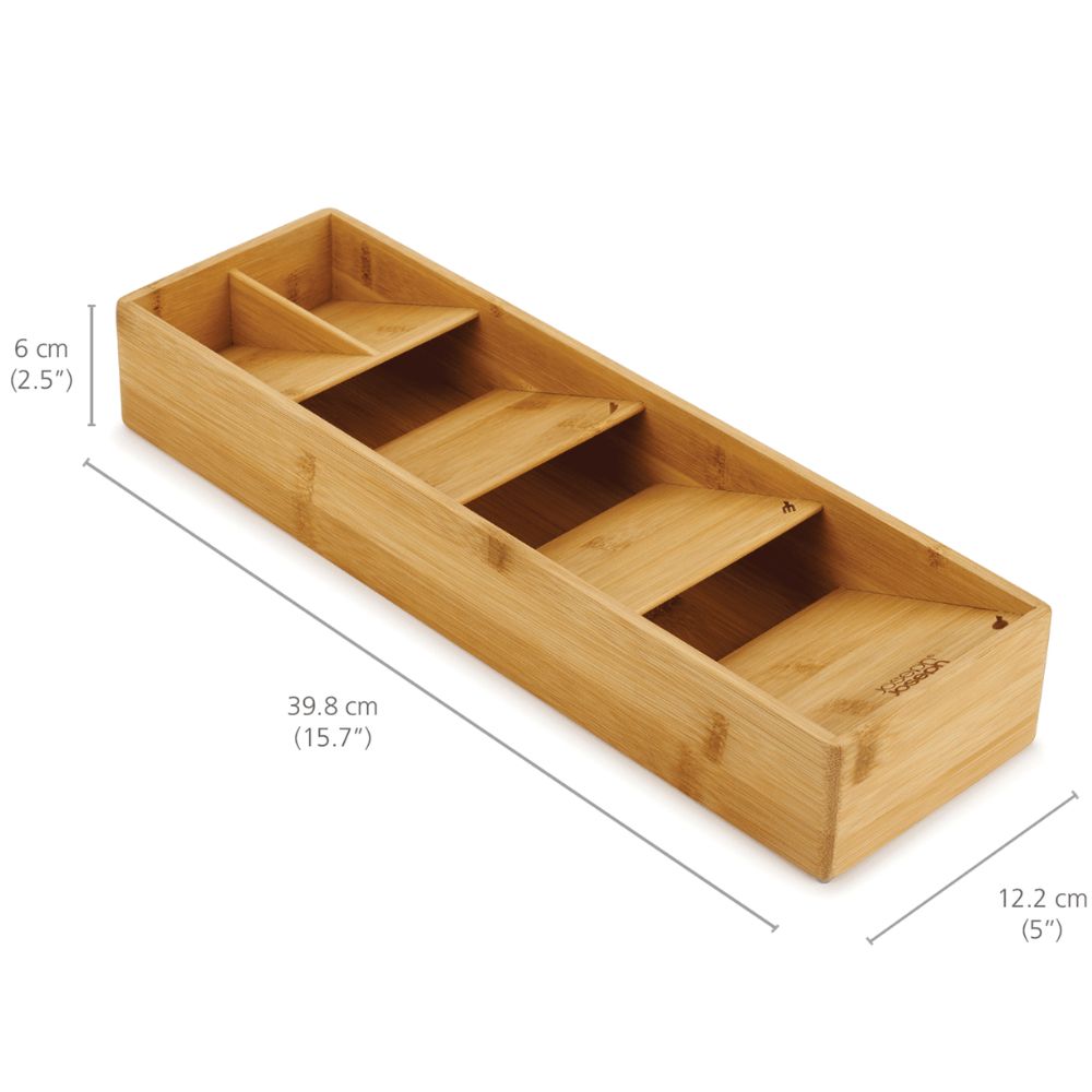 Bestickbricka DRAWERSTORE 85168 40 cm, bambu, Joseph Joseph