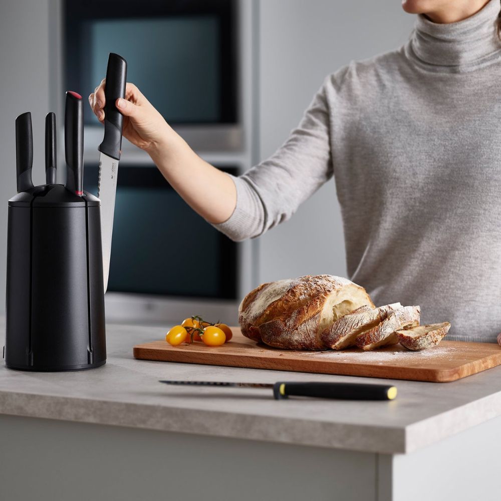 Knivset ELEVATE 10527, 6 st, med stativ, Joseph Joseph
