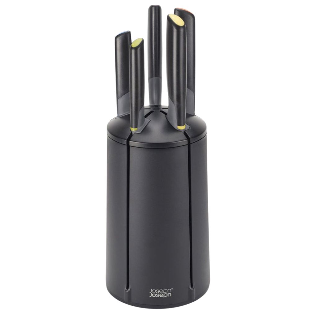 Knivset ELEVATE 10527, 6 st, med stativ, Joseph Joseph
