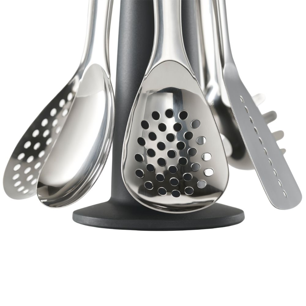 Köksredskap set ELEVATE 100 COLLETCTION 95029, 7 st, med stativ, Joseph Joseph