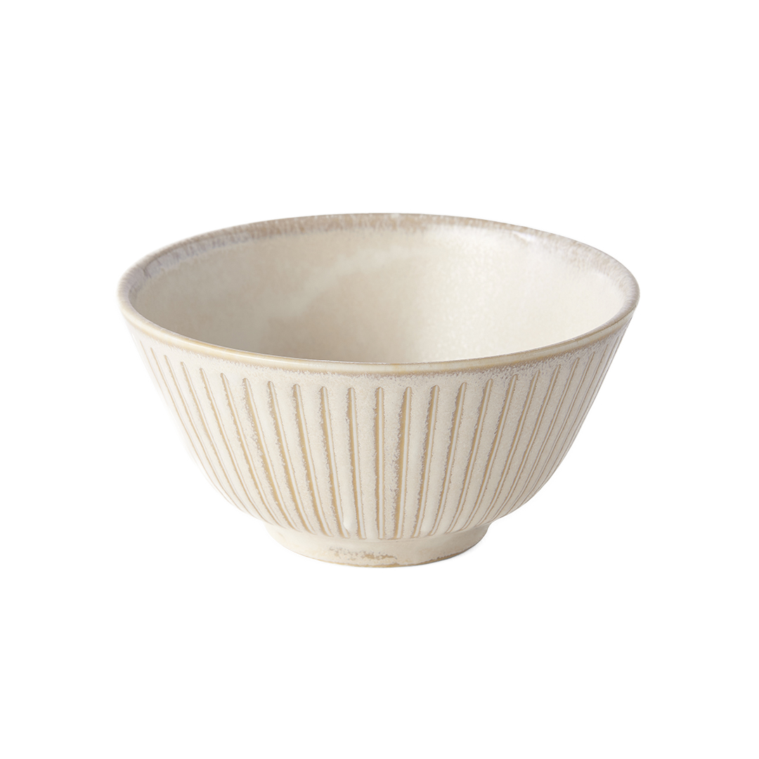 Serveringsskål RIDGED ALABASTER 12 cm, 220 ml, MIJ