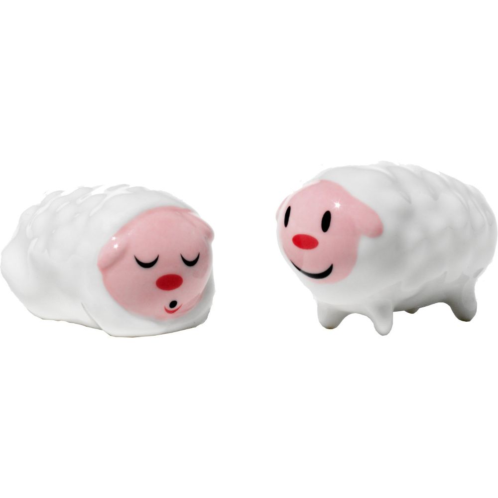 Julfigurer TINY LITTLE SHEEP, set i 2 delar, Alessi