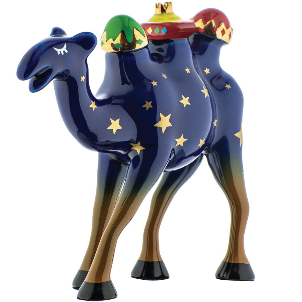Julfigur CAMEL, marinblå, Alessi