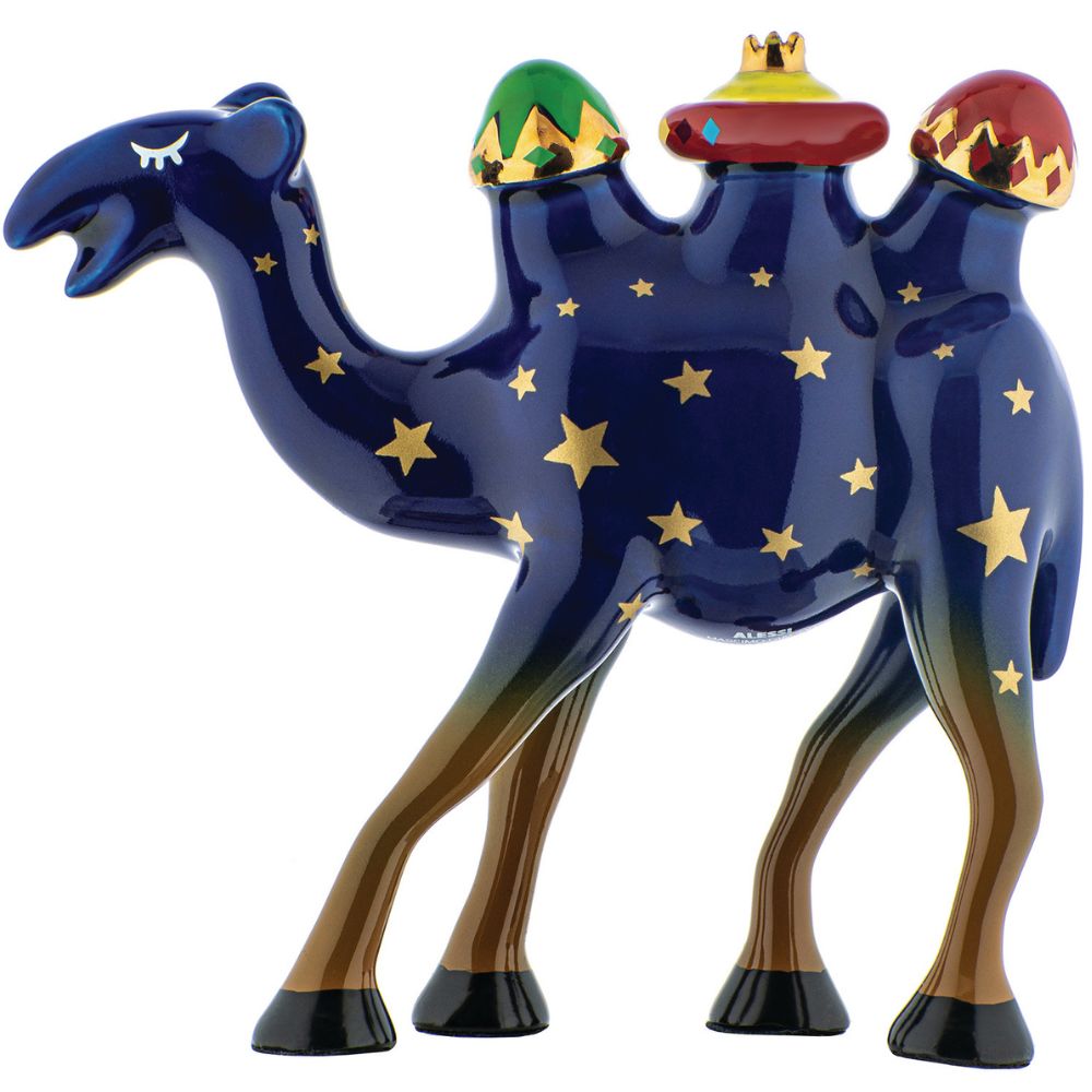 Julfigur CAMEL, marinblå, Alessi