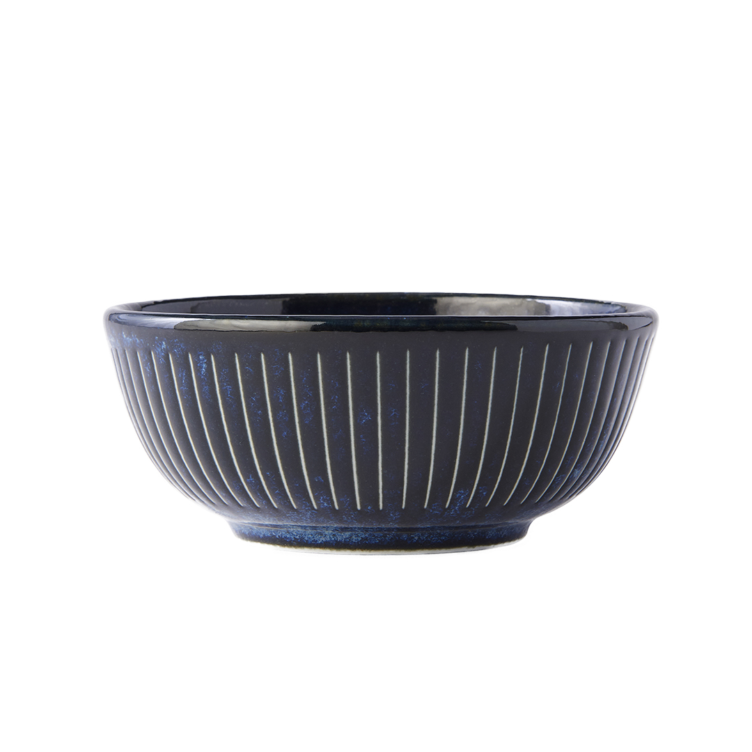 Såsskål RIDGED INDIGO 10,5 cm, 160 ml, MIJ