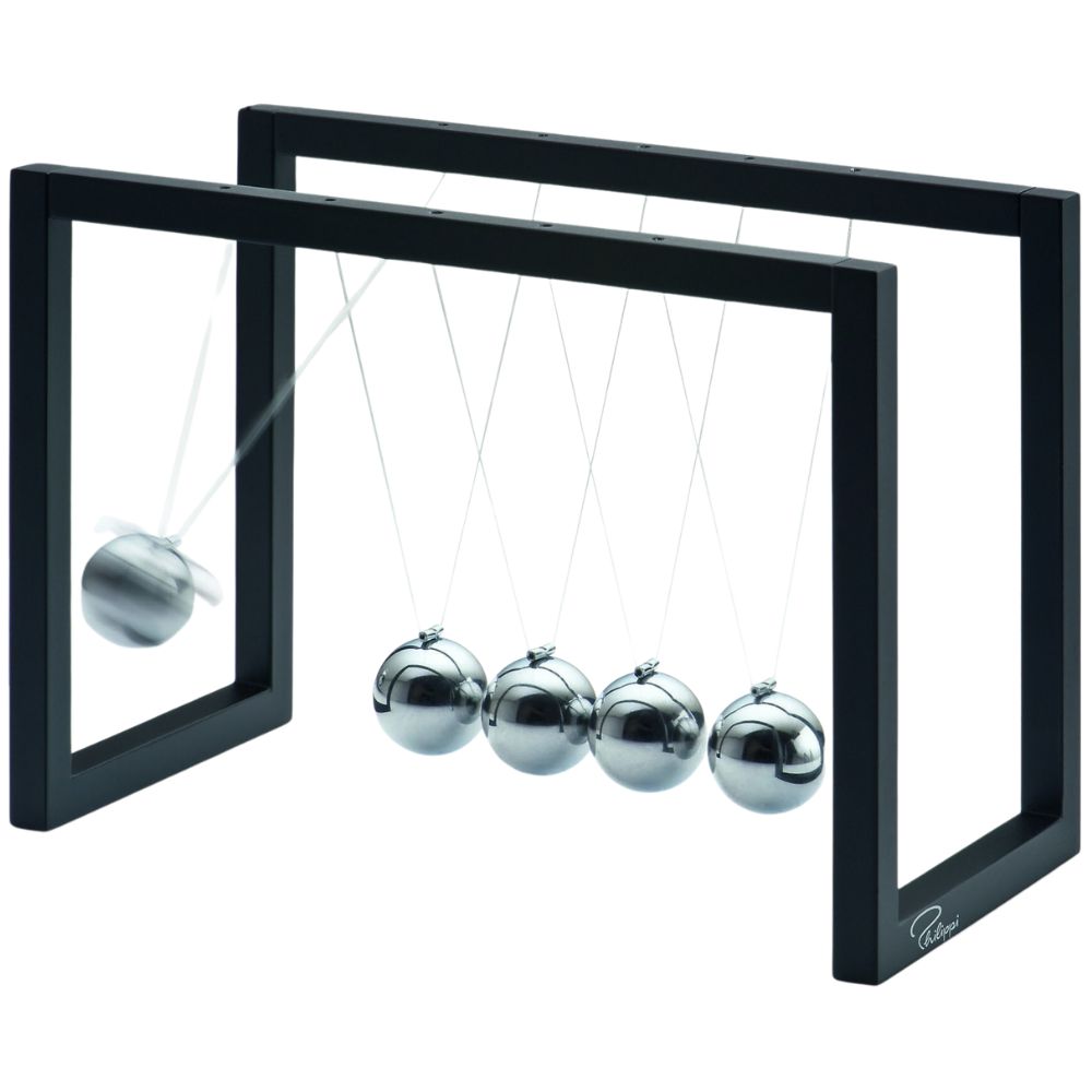 Antistressdekor BALLANCE 15 cm, svart, Philippi