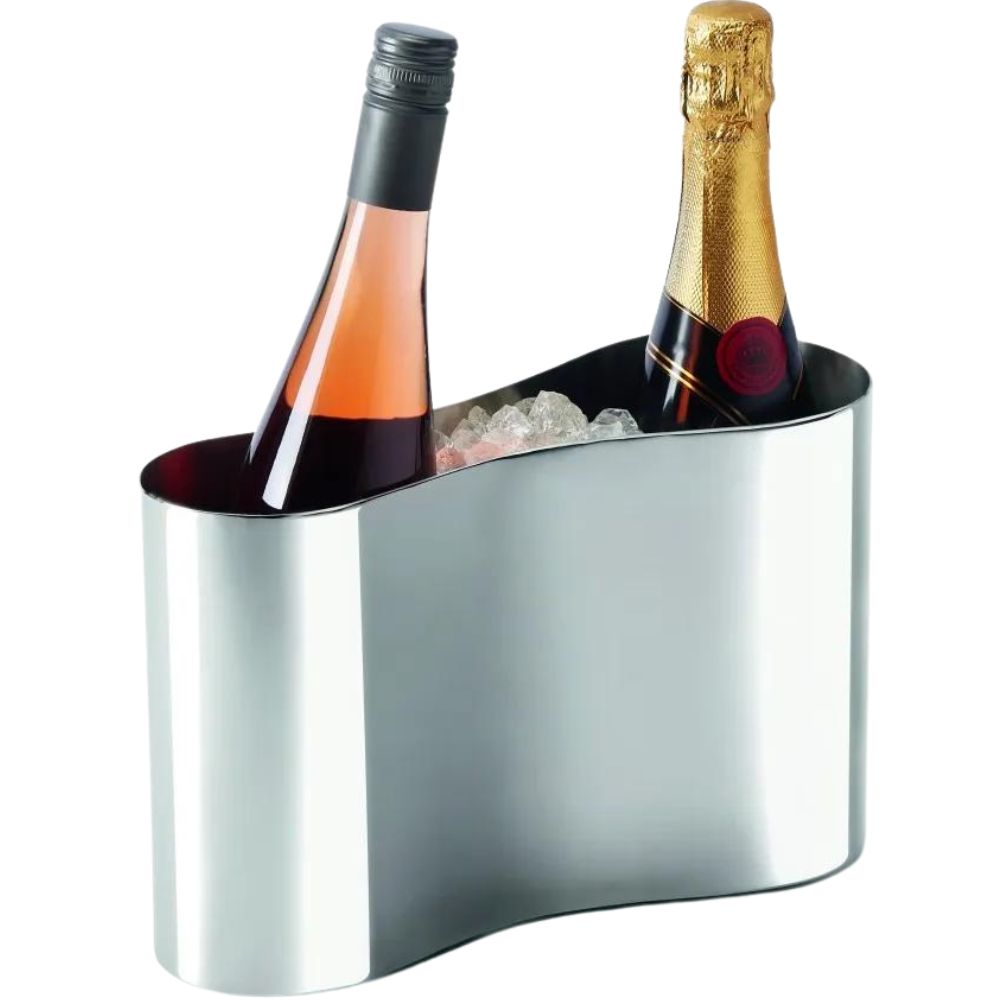 Vinflaskkylare VALERIE 28 cm, silver, Philippi