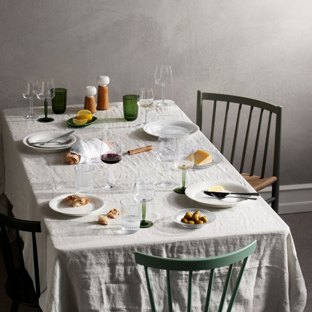 Rödvinsglas HAMMERSHOI, set i 2 delar, 490 ml, grön, Kähler