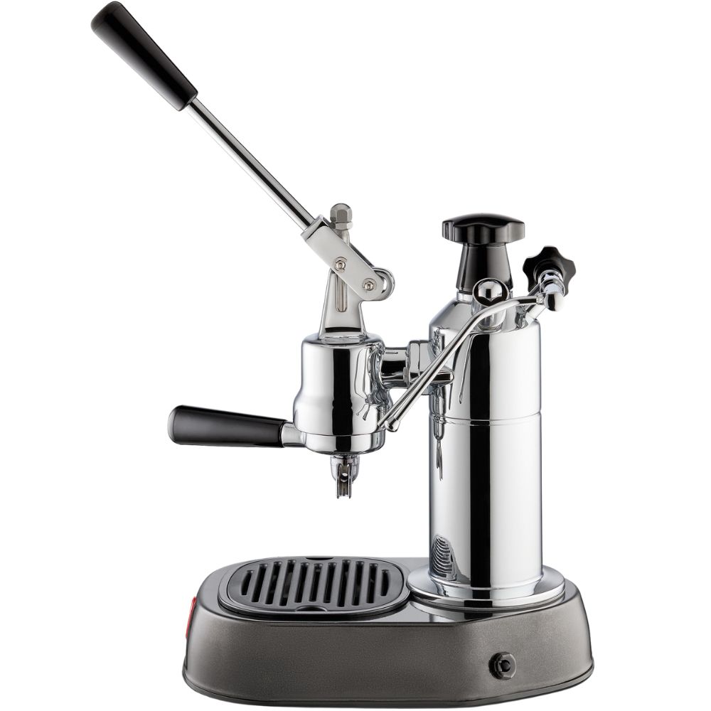 Kaffemaskin med spak EUROPICCOLA BASE silver, La Pavoni