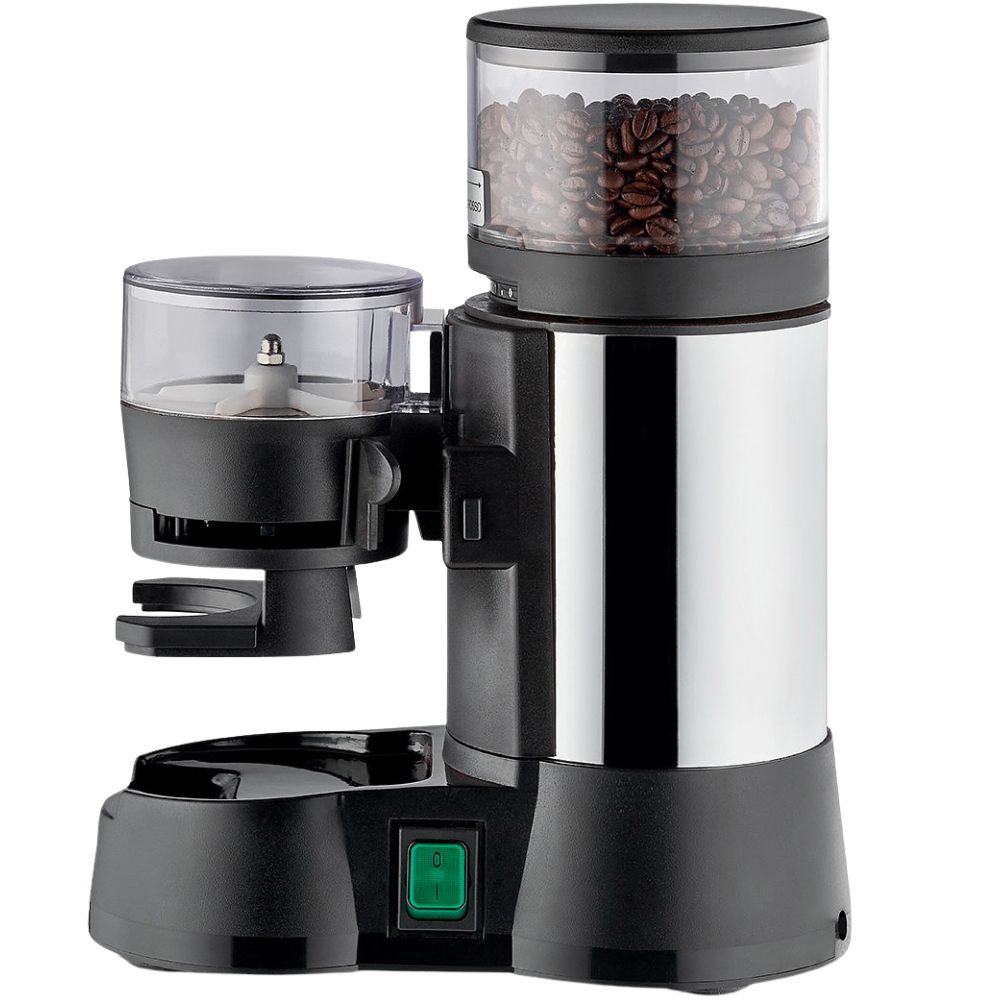 Kaffekvarn JOLLY DOSATO, svart/silver, La Pavoni