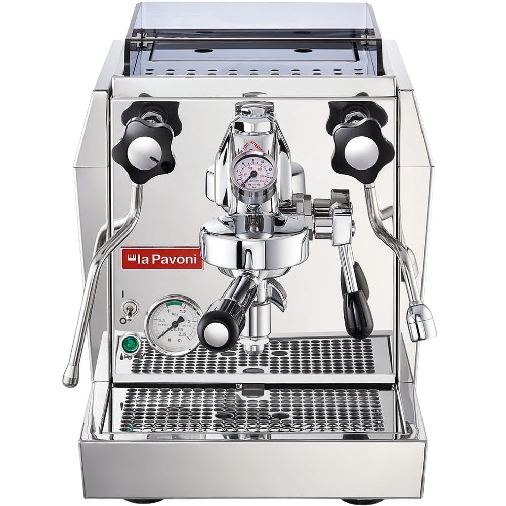 Semiprofessionell kaffemaskin BOTTICELLI PREMIUM, silver, La Pavoni
