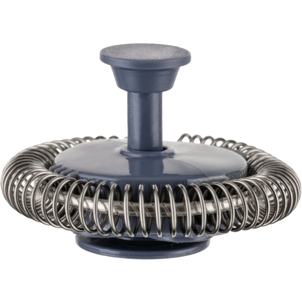 Mjölkskummare PLISSÉ, grå, Alessi