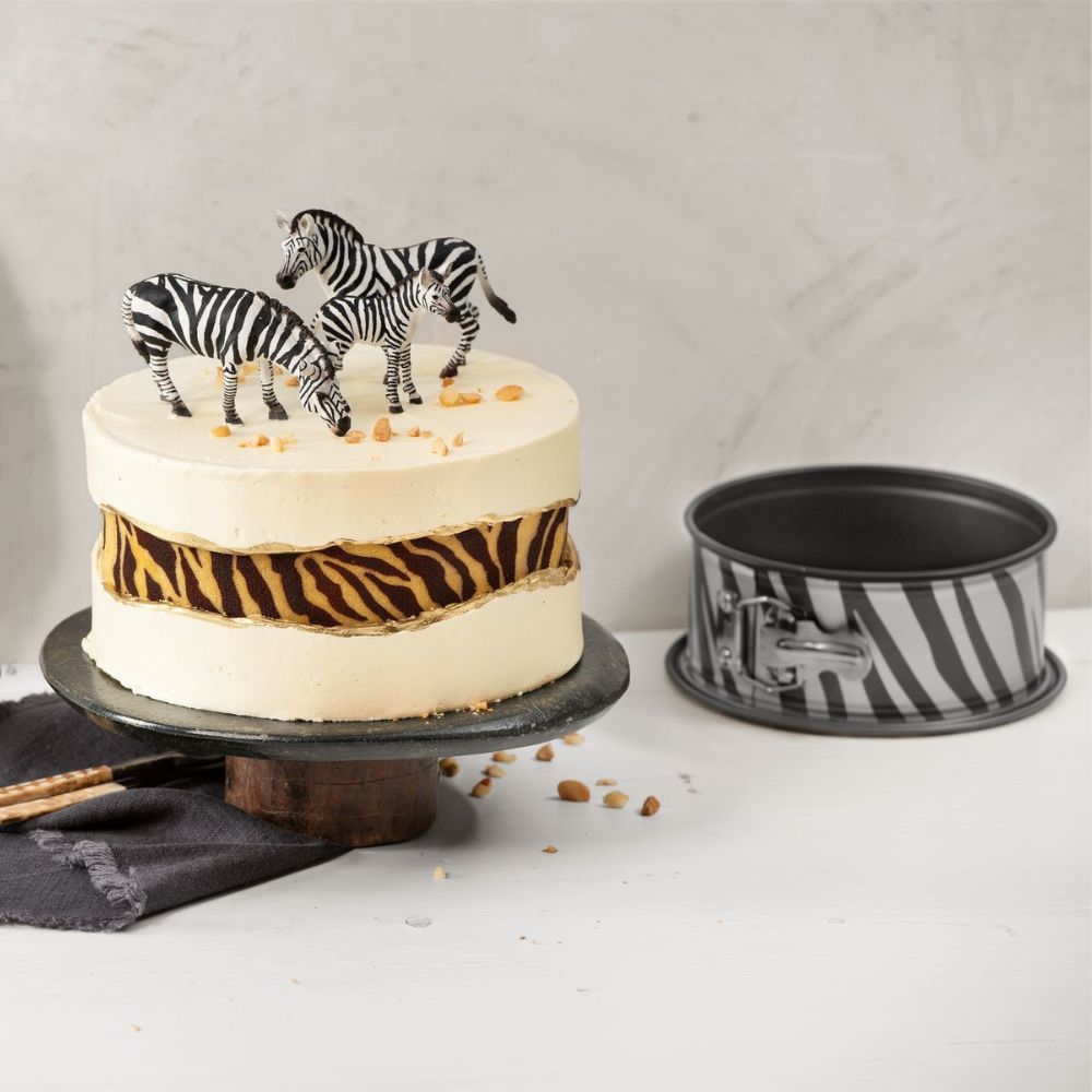 Springform ZEBRAFRICA 18 cm, grå, Kaiser